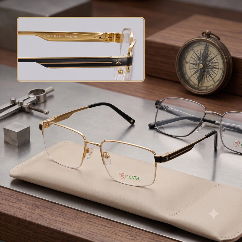 Titanium Eyewear: The Perfect Blend of Strength, Comfort & Timeless Style