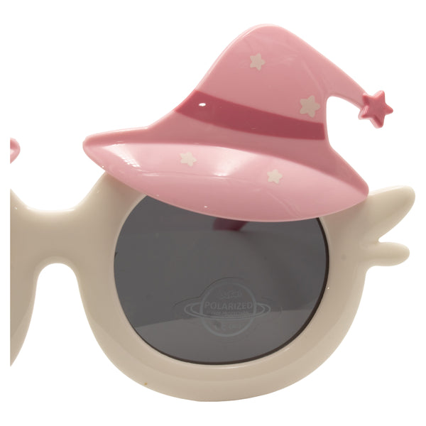 KJAR Kinder Little Wizard Magic Star Polarized Sunglasses for Kids (Pink)
