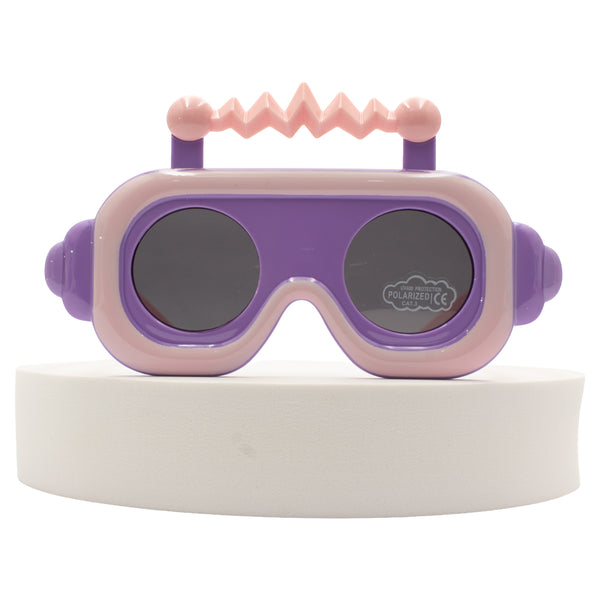 KJAR Kinder Cyber Bot Wave Polarized Sunglasses for Kids