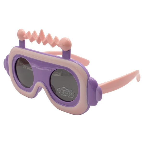 KJAR Kinder Cyber Bot Wave Polarized Sunglasses for Kids