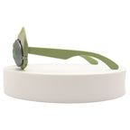 KJAR Kinder Kids Futuristic Alien Hands Sunglasses – Olive Green & Silver