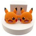 KJAR Kinder Kids Electric Anime Mouse Flip-Up Sunglasses – Bright Orange