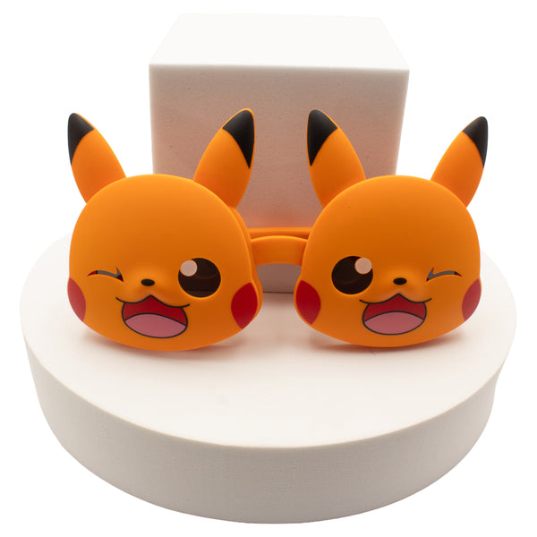 KJAR Kinder Kids Electric Anime Mouse Flip-Up Sunglasses – Bright Orange